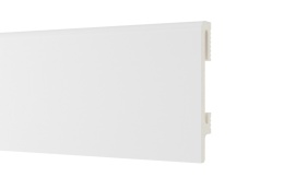 Listwa podłogowa DuroFit biała 6 cm - PF060