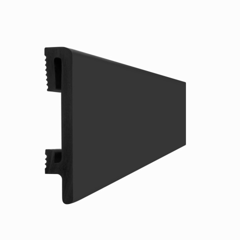 Listwa podłogowa DuroFit czarna 10 cm - PF100B